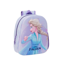 3D backpack - 33 x 27 x 10 cm - Elsa - Frozen - Disney 