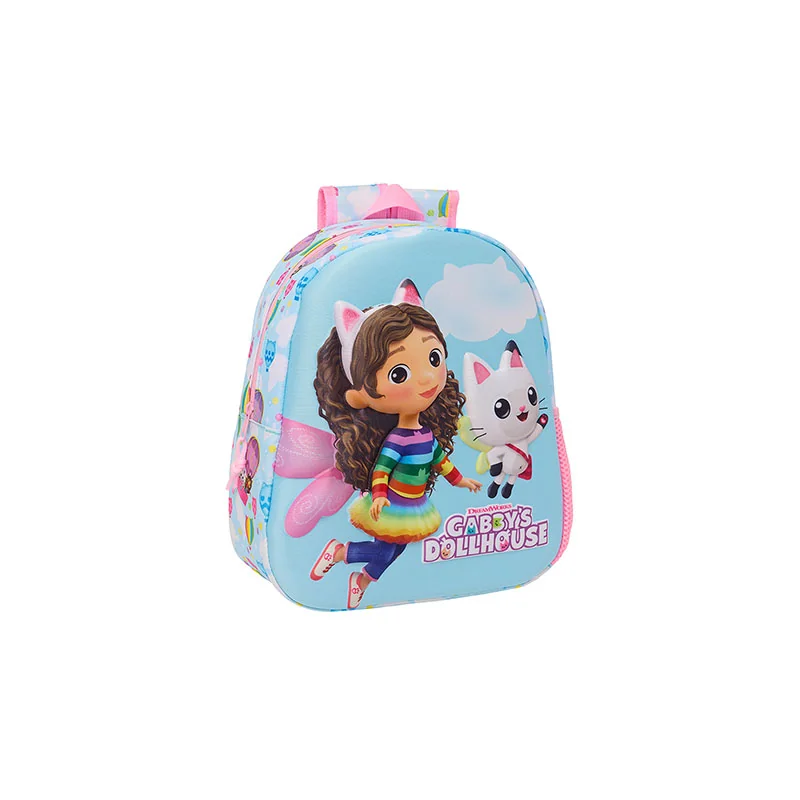 3D Backpack - 33 x 27 x 10 cm - Gabby and the Magic Dollhouse ™ 