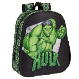 3D Backpack - 33 x 27 x 10 cm - Hulk ™ 