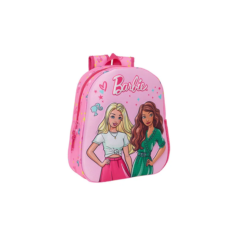 3D Backpack - 33 x 27 x 10 cm - Love - Barbie 