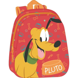 3D Backpack - 33 x 27 x 10 cm - Pluto - Disney 