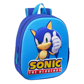 3D Backpack - 33 x 27 x 10 cm - Sonic ™ 