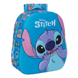 3D Backpack - 33 x 27 x 10 cm - Stitch - Disney 