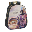 3D Backpack - 33 x 27 x 10 cm - The Mandalorian ™ 