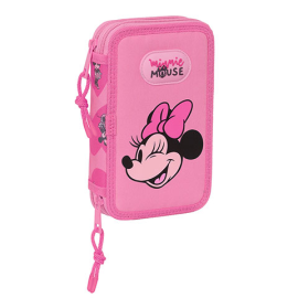 Double pencil case & stationery set (28 pieces) - Minnie Mouse ™ 