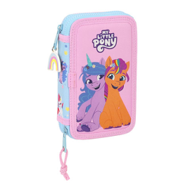 Double Pencil Case & Stationery Set (28 Pieces) - My Little Pony™ 