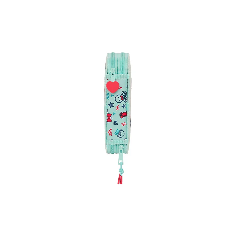 Double pencil case & stationery set (28 pieces) - Sea lovers - Hello Kitty MNS