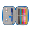 DI-SF47005 Double pencil case & stationery set (28 pieces) - Super Mario ™