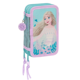 Triple pencil case & stationery set (36 pieces) - Hello spring - Frozen - Disney 