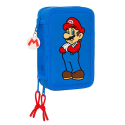 Triple pencil case & stationery set (36 pieces) - Super Mario ™ 