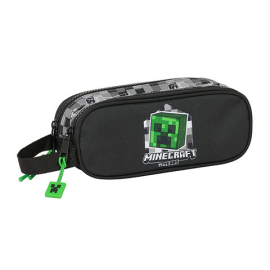 Double pencil case - Creeper - Minecraft 