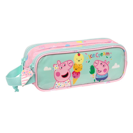 Double pencil case - Ice Cream - Peppa Pig 