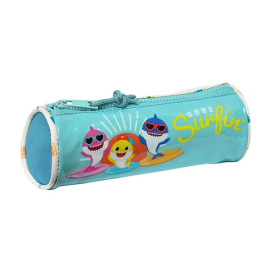 Round pencil case - Gone Surfin' - Surfing - Baby Shark 