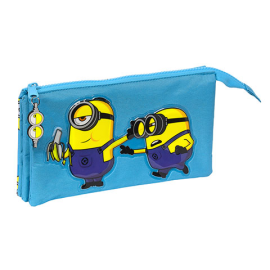 Triple flat pencil case - Minionstatic - The Minions 