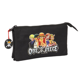 Triple flat pencil case - One Piece ™ 