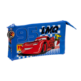 Triple flat pencil case - Race ready - Cars - Disney • Pixar 