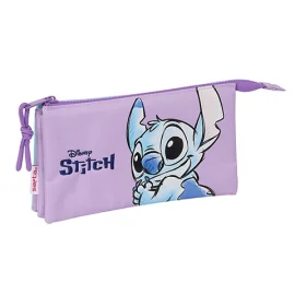 Triple flat pencil case - Sweet - Lilo & Stitch 