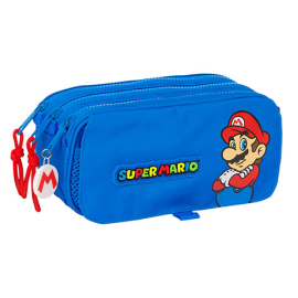 Triple rectangular pencil case - Play - Super Mario 