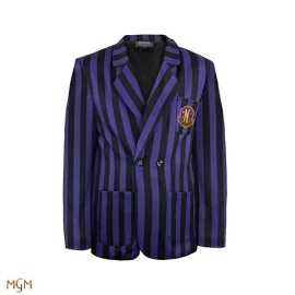 Nevermore Academy purple blazer - Wednesday (L) 