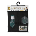 Slytherin Costume Pack: Wizard Robe + Tie + 5 Tattoos - Harry Potter MNS