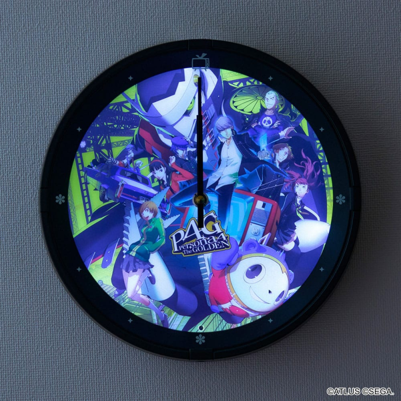 Persona 4 Golden Melody Wall Clock with Alarm Function Watch, pendulum