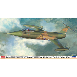 Plastic model aircraft F-104 STARFIGHTER (C Version) “VIETNAM WAR 479th Tactical Fighter Wing” 1:48 Model kit 