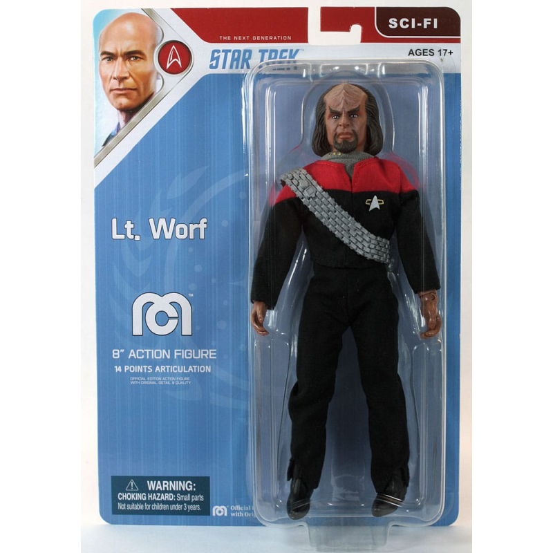 Star Trek TNG figure Lt. Worf 20 cm Figurines