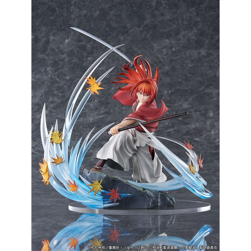 Rurouni Kenshin: Meiji Kenkaku Romantan Kyoto Douran - 1/7 Kenshin Himura Souryusen Ver. 27cm Figurines