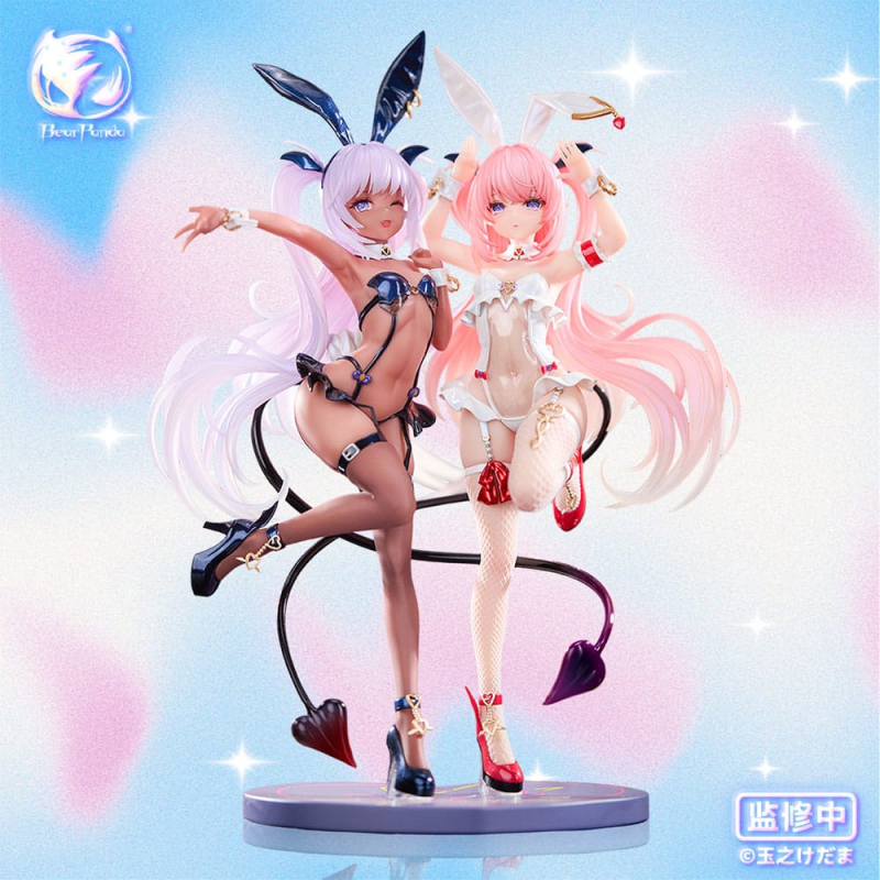 Original Character statuette 1/6 Lulumu & Kulomu illustration by Tamano Kedama 27 cm Figurines