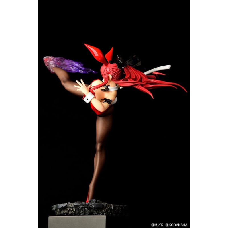 Fairy Tail statuette 1/6 Erza Scarlet High Kick Crimson Bunny Ver. 37cm