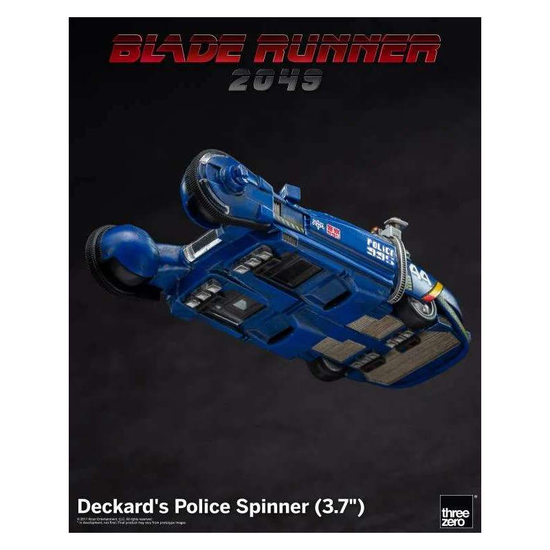 Blade Runner 2049 Deckard Police Spinner ThreeA Toys