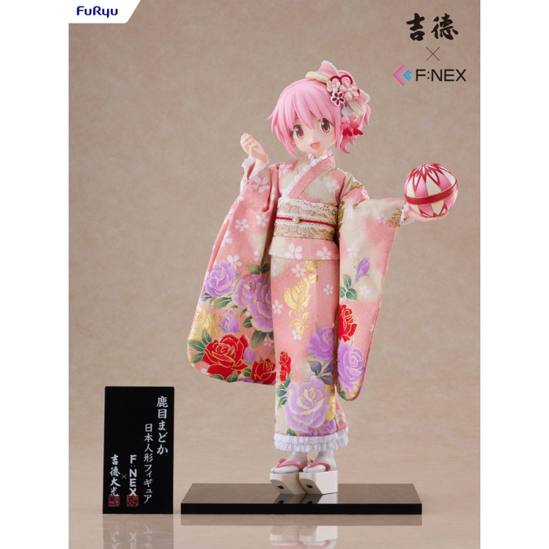 Puella Magi Madoka Magica F:NEX statuette 1/4 Rebellion Madoka Kaname Japanese Doll 43 cm