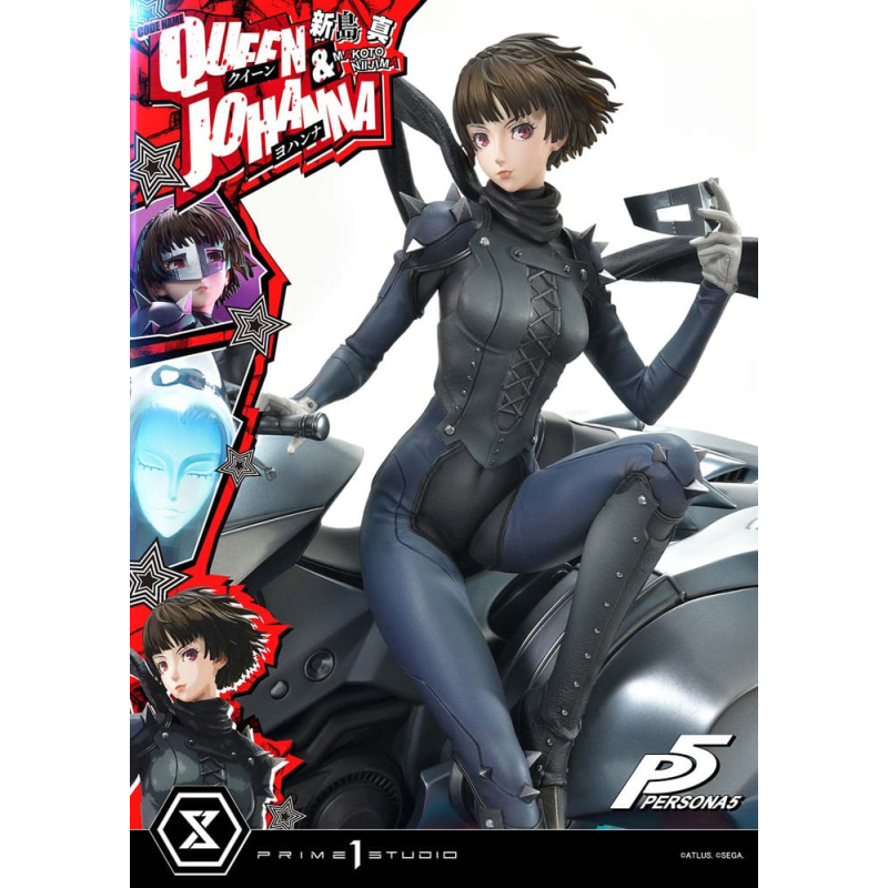 Persona 5 Premium Masterline Series Statuette 1/4 Makoto Niijima "Queen" & Johanna 42 cm