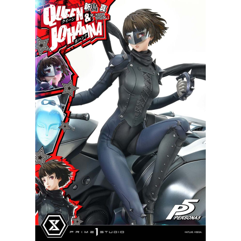 Persona 5 Premium Masterline Series Statuette 1/4 Makoto Niijima "Queen" & Johanna 42 cm