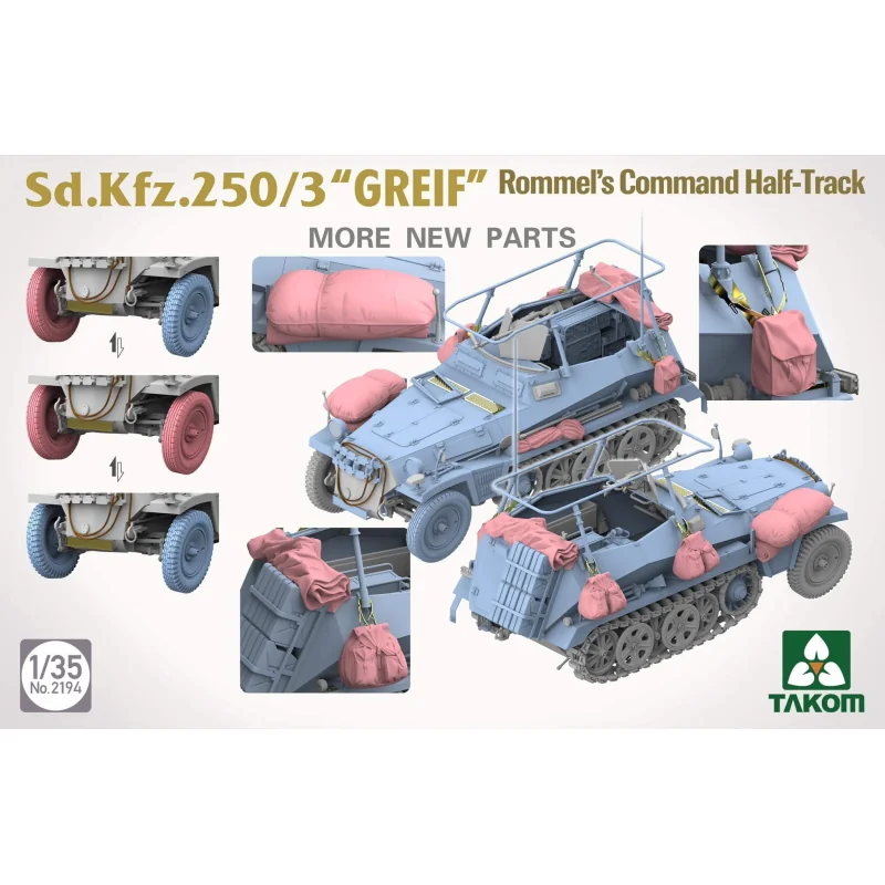 Sd.Kfz.250/3 "GREIF" Rommel's Command Half-Track