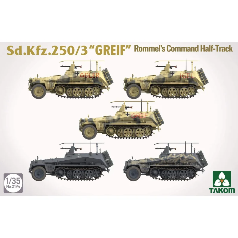 Sd.Kfz.250/3 "GREIF" Rommel's Command Half-Track