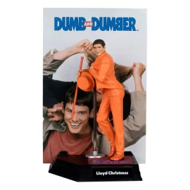 Dumb and Dumber PVC statuette Movie Maniacs Lloyd Christmas (Gold Label) 15 cm Figurine 