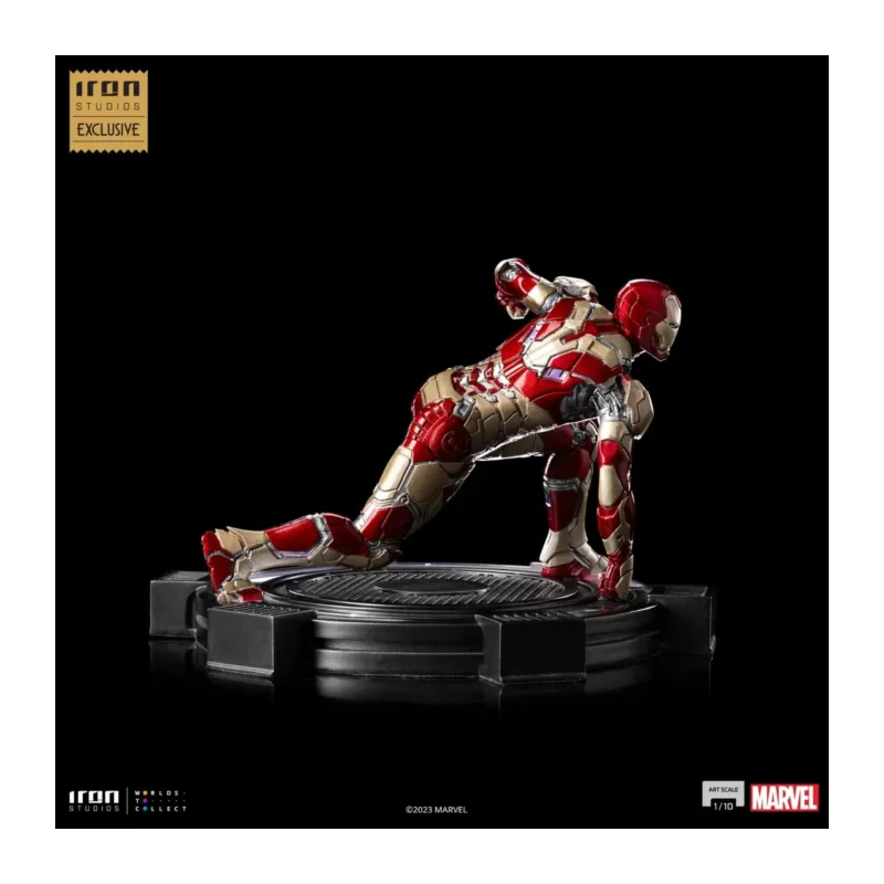 MARVEL - Iron Man Mark XLII - Statue Del. Art Scale 1/10 14cm 2023 CCXP Figurines