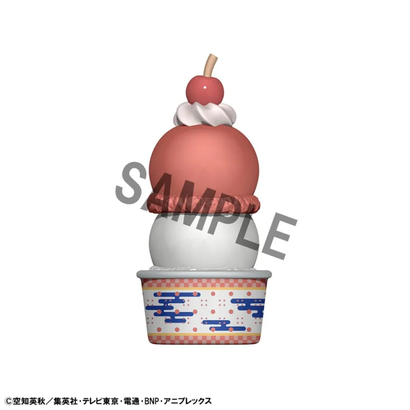 MEHO842429 Gintama pack 6 trading figures Tsumichen Stack up & Change 8 cm (with gift)