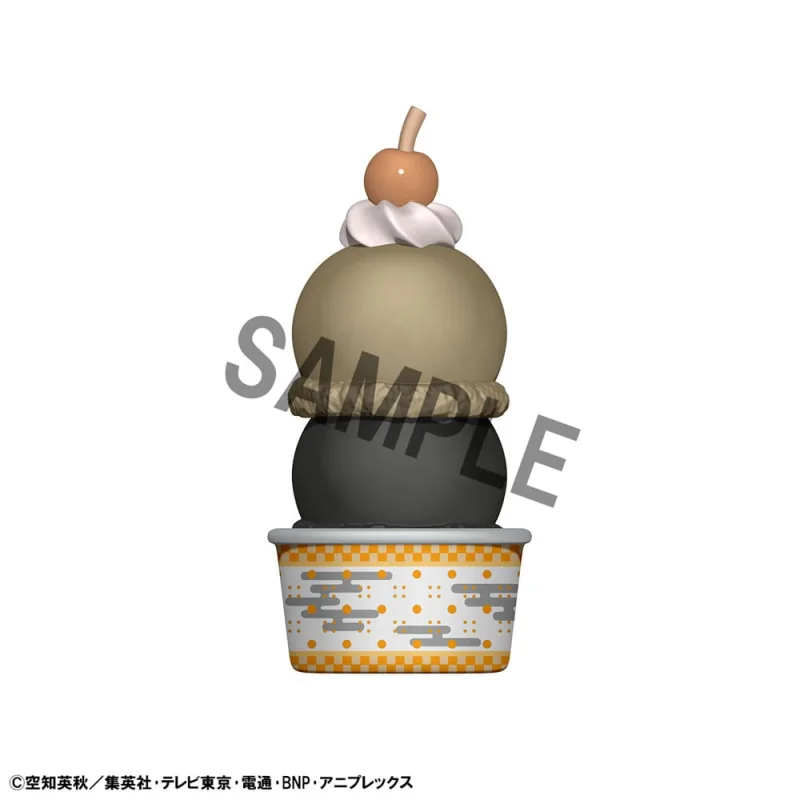 Gintama pack 6 trading figures Tsumichen Stack up & Change 8 cm (with gift)