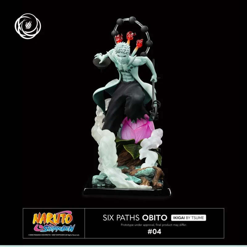 NARUTO SHIPPUDEN - Six Paths Obito - Resin Statue By Tsume 41cm Figurine 