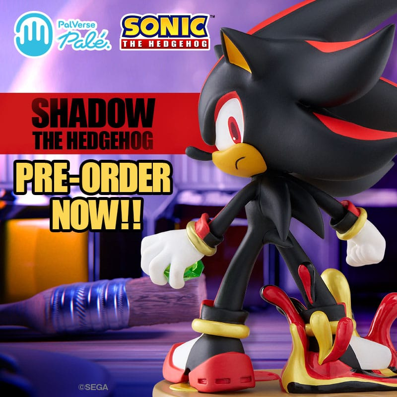 Sonic - The Hedgehog PalVerse Shadow PVC statuette 10 cm