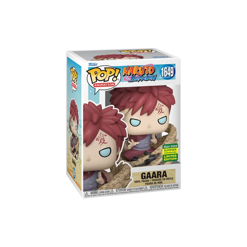 NARUTO SHIPPUDEN - POP Animation N°1649 - Gaara "Convention" Pop figures