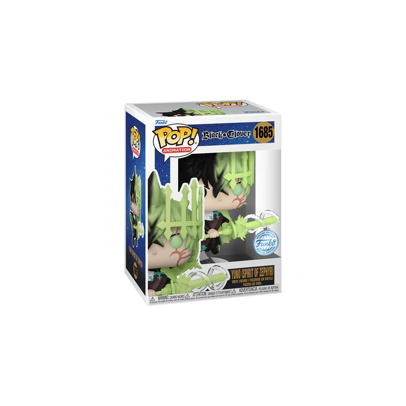 BLACK CLOVER - POP Animation N° 1685 - Yuno (Spirit of Zephyr) Pop figures