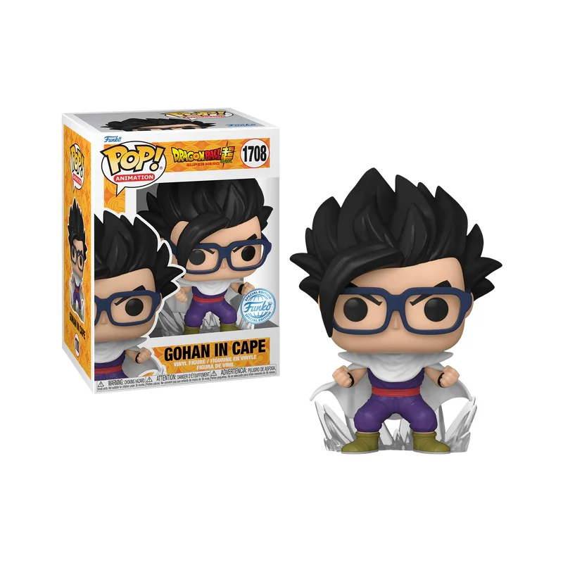 DRAGON BALL SUPER SH -POP Animation N°1708 -Gohan with Cape with Chase Pop figures 