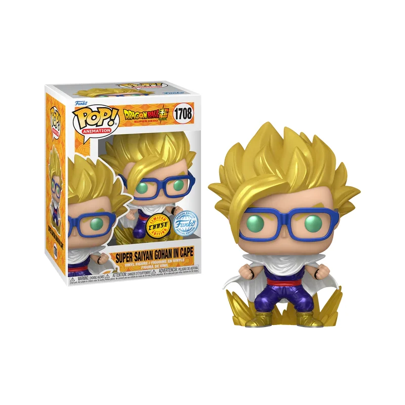 DRAGON BALL SUPER SH -POP Animation N°1708 -Gohan with Cape with Chase Pop figures