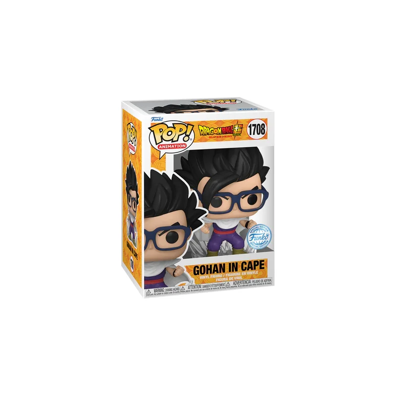 DRAGON BALL SUPER SH -POP Animation N°1708 -Gohan with Cape with Chase Funko