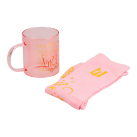 WICKED - Mug and Socks - Pink 