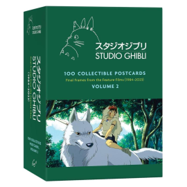 STUDIO GHIBLI - Series 2 - Box of 100 collectible postcards 