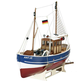 Electric RC Boat ANTJE Fishing Boat Kit 1:20 